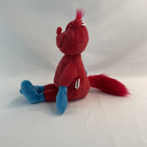 Aurora Dr Seuss Fox in Socks 12" Plush Red Blue Stuffed Animal Toy 2018 - Picture 3 of 10